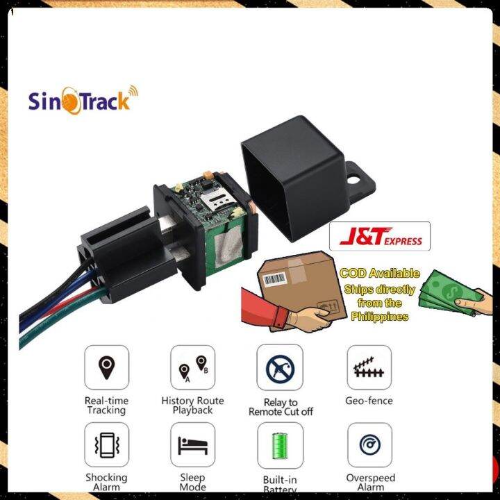 SinoTrack GPS Tracker ST-907 Hide Design Relay Vehicle/ Motor Tracker W ...