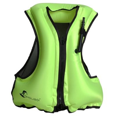 Adult Inflatable Swim Vest Life Jacket for Snorkeling Floating Device Swimming Drifting Surfing Water Sports Life Saving  Life Jackets