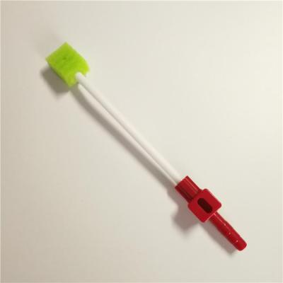 【jw】☌  Disposable Oral Swab System Combined Sputum Aspirator Sponge Toothbrush
