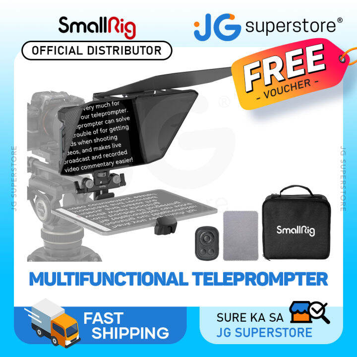 SmallRig Multifunctional Teleprompter with Up to 11" Wide Tablet Holder