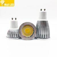 【✆New✆】 dongdangx59 Super Bright Gu 10หลอดไฟ Led หรี่แสงได้ Warm/White 85-265V 6W 9W 12W Gu10 Cob โคมไฟ Led Light Gu สปอตไลท์ไฟ Led