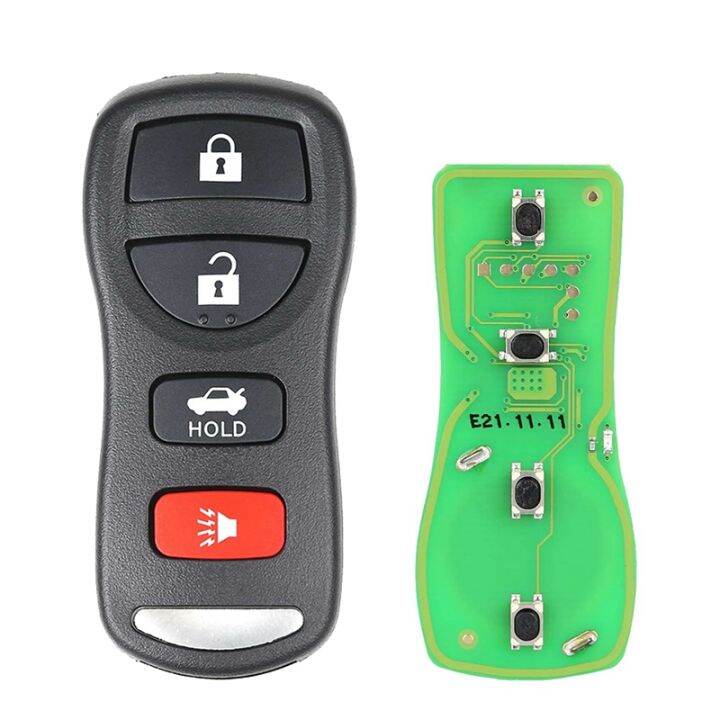 Universal Remote Key Fob Flip Separate 4 Button for NISSAN Style for