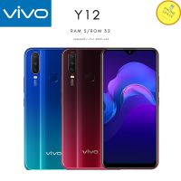 Vivo Y12 แรม3 รอม64 เครื่องศูนย์ไทยแท้ เครื่องเคลียร์สต็อค ประกันร้าน 1 เดือน