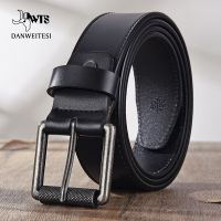 ❣ Genuine Leather Belt Men Pin Buckle Belts Mens Leather Belts Jeans - Men 39;s Belt - Aliexpress