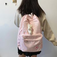 Chao nd Japanese simple large-capacity canvas backpack