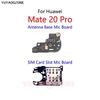 【CW】 SIM Card Reader Socket Tray Slot Microphone Module Board Signal Antenna Connect Flex Cable For Huawei Mate 20 Pro