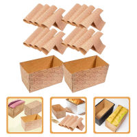 【Ready Stock】 กระดาษรองอบขนมปังแบบใช้แล้วทิ้ง 50 แผ่น กระดาษห่อขนมปังปิ้งขนาดเล็ก