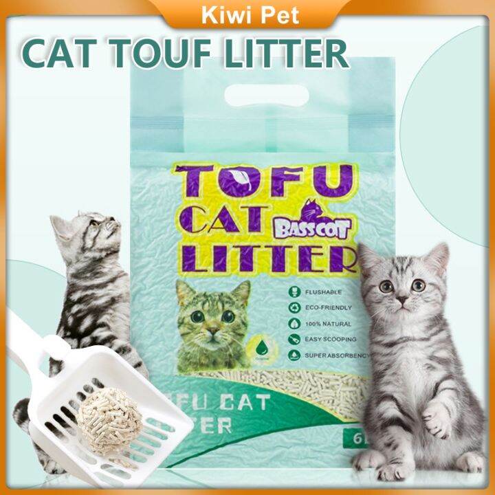 6L Cat Litter Food Grade Plant Tofu Residue Made Tofu Cat Litter