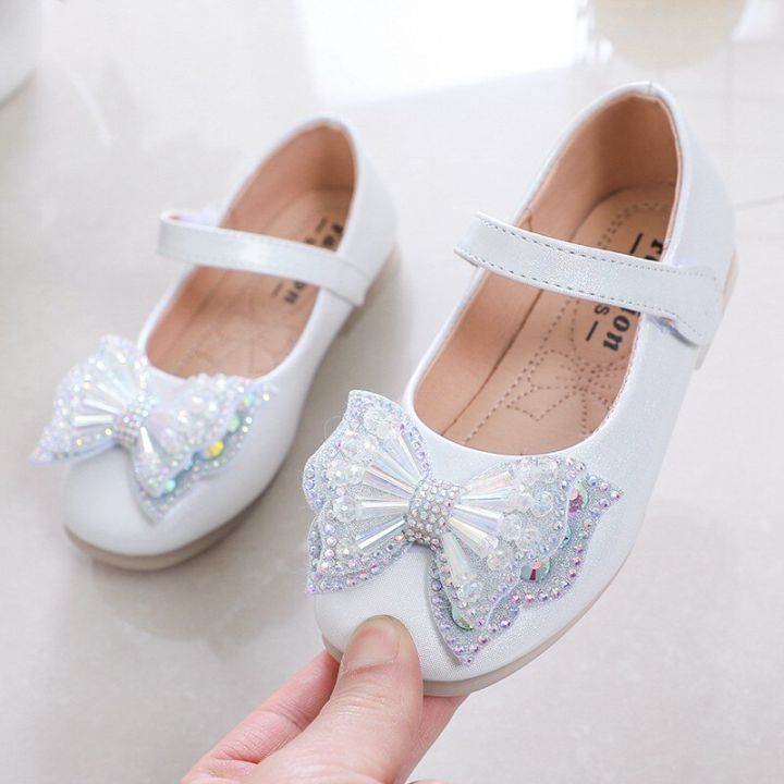 girls-casual-shoes-princess-baby-sequin-bow-flat-shoes-fashion-childrens-performance-leather-shoes-2023-spring-summer-new-h155