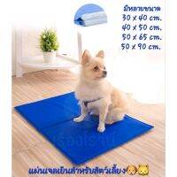 BJ แผ่นเจลเย็น แผ่นรองนอนคลายร้อนสำหรับสัตว์เลี้ยง M-XXL cooling mat for pet ส่งฟรี