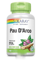 Solaray, Pau DArco, 550 mg, 100 VegCaps