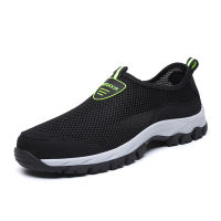 Summer Mesh Men Casual Shoes Water Sneakers Men Outdoor Walking Shoes Trainers Breathable Slip-on Mens Loafers Zapatillas Tenis