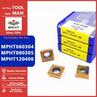 ZCCCT MPHT060304 MPHT080305 MPHT120408 MPHT 060304 080305 120408 Mill Lathe Milling Milling Carbide Insert เครื่องมือ CNC เครื่องมือ MAN