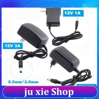 JuXie store Power Charger Adaptor Supply for LED Light Strip Converter AC 110-240V DC 12V 1A 2A 3A EU US Plug Lighting Transformer