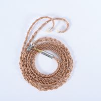 XINHS 8 Core 7N Copper Foil Wire Earphone Cable MMCX/0.78mm 2Pin/QDC/TFZ HIFI Headphone Cable With 2.5mm/3.5mm/4.4mm Plug