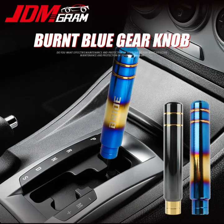 Burnt Blue Car Gear Knob BRIDE/NOS/HKS/MUGEN Manual Automatic 18cm