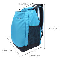 Tennis Racket Backpack Badminton Bag Sport Outdoor Multifunction Antitheft Knapsack Comfortable High‑Quality Rust‑Proof Zipper