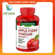Viên giảm cân giấm táo Nature s Truth Apple Cider Vinegar 1200 mg - Hộp 180 viên thumbnail