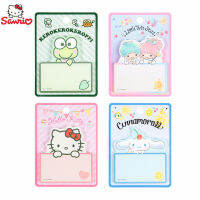 4ชิ้น Sanrio การ์ตูนสติ๊กเกอร์ Pachacoo แจ้งให้ทราบล่วงหน้าสติ๊กเกอร์หมายเหตุการ์ตูนน่ารักทุกวันสะดวกหมายเหตุนักเรียนซัพพลายขายส่ง