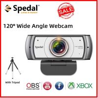 Spedal C920 Pro 120 ° เว็บแคมมุมกว้าง Full HD 1080P พร้อมขาตั้งกล้อง【ซอฟต์แวร์อย่างเป็นทางการ】การควบคุมซอฟต์แวร์กล้องเว็บแคม USB สำหรับแม็คพีซี