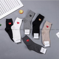 Heart Eye Sock Woman Crew Kawaii Women Socks Solid Sox High Quality Fashion Cotton Spring Uni Trendy Sport Calcetines