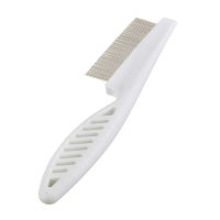 Pet Dog Comb Remove Fleas Lice Stainless Steel Comb Dog Cat Hair Grooming Tool For Long-haired Medium-sized Dogs And Cats