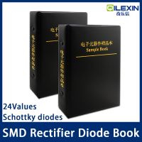 【CW】 Rectifier Diode Sample Book SMD Assortment Values Schottky diodes M4 M7 SS12 SS14 SS16 SS24 SS34 SS36 SS110 SS210