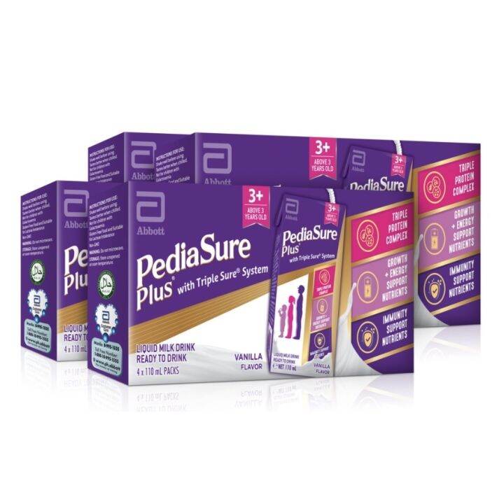 【COD】 Pediasure Plus Ready to Drink Vanilla 110 ML (16 bottles) (Exp
