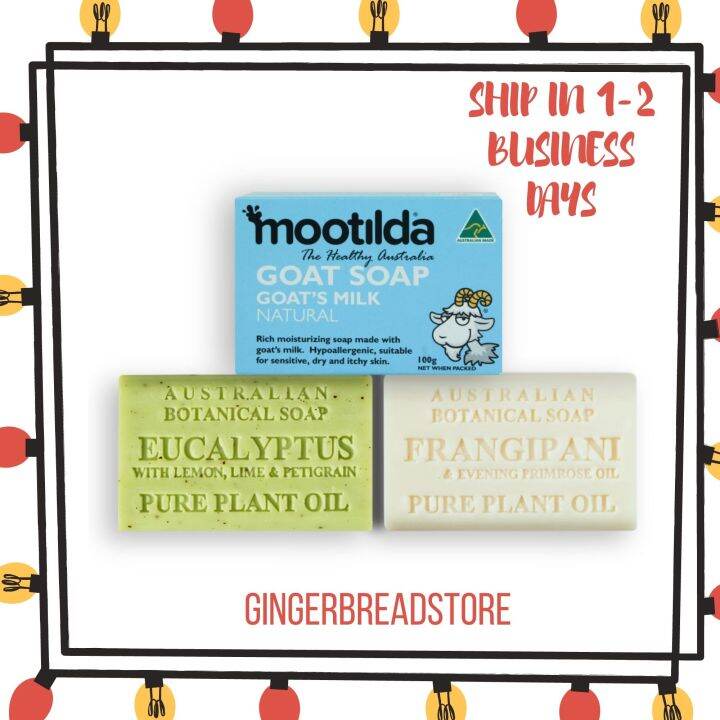 [Bundle Pack] Mootilda Australian Botanical Natural Soap (1
