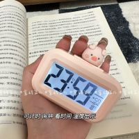 [Fast delivery] what the new pig clocks students learn timer dormitory luminous desktop electronic clock high level appearance time management