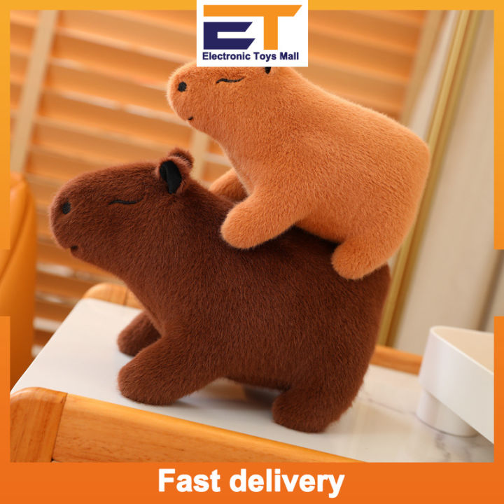 Cartoon Capybara Rodent Plush Toys Animal Hydrochoerus Plush Doll Soft Toy  Christmas Gift Home Decoration For Kids Gifts
