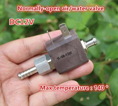 ❃▽ Brand new JYZ-3 Normally-open 12V valve stainless steel high temperature-resistance air valve water valve