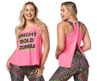 Bright Bold Zumba Open Back Tank (เสื้อกล้ามออกกำลังกายซุมบ้า)