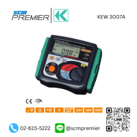 เครื่องตรวจสอบความเป็นฉนวน KYORITSU Digital Insulation/Continuity Tester รุ่น MODEL 3007A