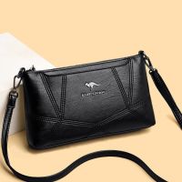 ♀✧◊ Leather with inclined shoulder bag new female 2022 middle-aged ms cattle hide soft leather joker package