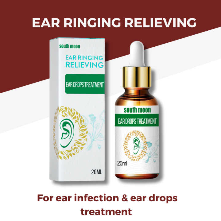 South Moon Tinnitus Ear Drops Liquid Ear Infection Treatmen Relieving ...