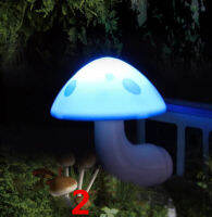 New LED mushroom colorful cartoon nightlight