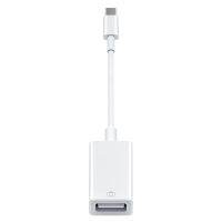 USB 3.0เพื่อตัวแปลง IOS ข้อมูลอ่านกล้องสำหรับ13 12 Pro Max Type-C ตัวแปลงไอโอเอสการขนส่ง OTG