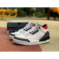 Hot [original] ΝΙΚε ar-j0dn-3 r “white cement reimagined” MENS FASHION basketball shoes comfortable sports shoes {free shipping}