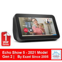 Amazon Echo Show 5 - Gen 2,  2021 Release  - 2nd Gen or 3rd Gen, 2023 Model Gen 3 | Fast 1 Day Ship from BKK |  Smart Display Speaker with Alexa and 2 MP Camera | 1 Year Warranty