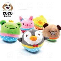 coco_petshop ?ของเล่นสัตว์เลี้ยง ตุ๊กตารูปสัตว์น่ารักผ้ากำมะยี่ Squeaker Toys Animal ของเล่นสำหรับสุนัขนุ่มนิ่ม