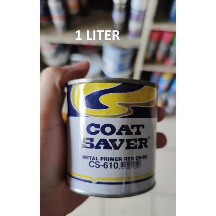 Coat Saver Red Oxide Metal Primer CS610 1 Liter Lazada PH