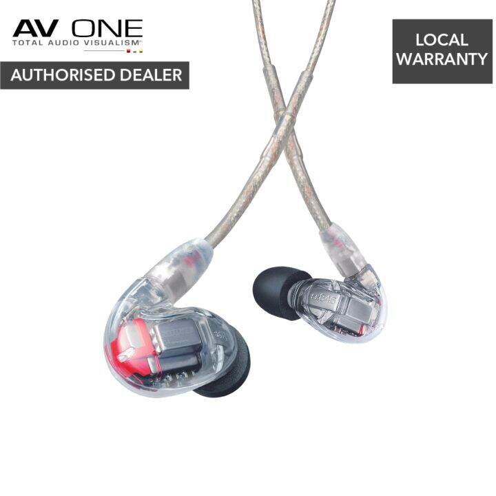 Shure SE846 Pro, Gen 2 Professional Sound Isolating Earphones AV One