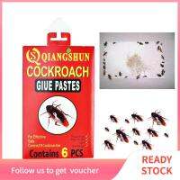 6PCS Cockroach Sticker Glue Plate Cockroach Bait Traps for Home Pest Control