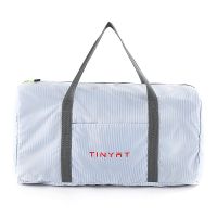 TINYAT Women Travel Bag Waterproof Weekender Bags Oxford Cloth Luggages Handbag Shoulder Bag Dry and Wet