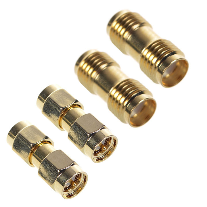 2-pcs-sma-male-to-sma-male-plug-2-pcs-sma-female-to-sma-female-jack-rf-coaxial-adapter-connector