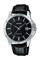 นาฬิกาข้อมือ Casio รุ่น MTP-V004L-1A นาฬิกา นาฬิกาผู้ชาย สายหนัง อนาล็อค กันน้ำ ของแท้ 100% ประกันศูนย์เซนทรัล 1 ปี