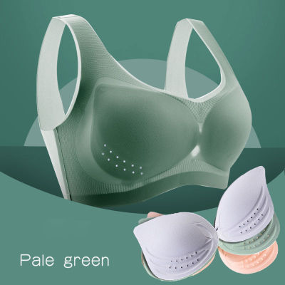 Plus Size Bra 3XL 4XL Lingerie Ultra-thin Cup Bras for Women Hole Padded Underwear Push Up Brassiere Bralette With Pad Vest Bra