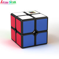 LS【ready Stock】Moyu Meilong 2X2 Speed Magic Cube Professional Smooth Magic Cube Puzzle ของเล่นสำหรับเด็ก1【cod】