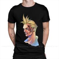 Final Fantasy FF8 Print Cotton Shirt Hombre Zell Men Fashion Streetwear Adult T Shirt O neck